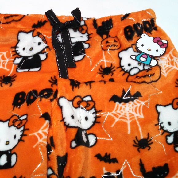 Hello Kitty Halloween Fleece Pants 